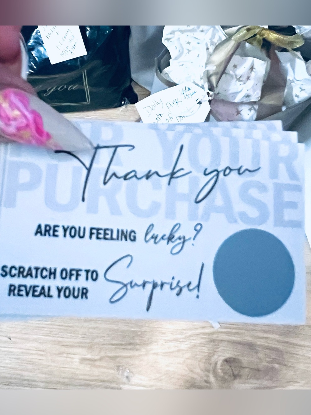 Host support Thank You Scratch-Off Bundles